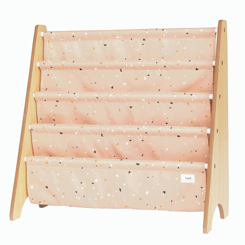 3 Sprouts - Bibliothèque enfant terrazzo argile