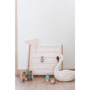 Bibliothèque enfant terrazzo crème