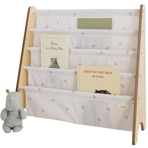 Bibliothèque enfant myrtilles beige