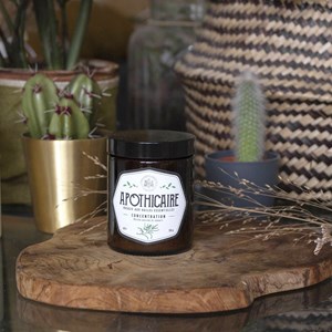 Bougie apothicaire concentration