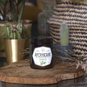 Bougie apothicaire relaxation