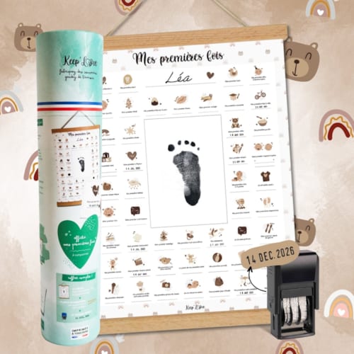 Keep love - Affiche mes premières fois - ourson