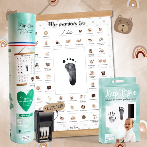 Keep love - Mes premières fois ourson - pack complet