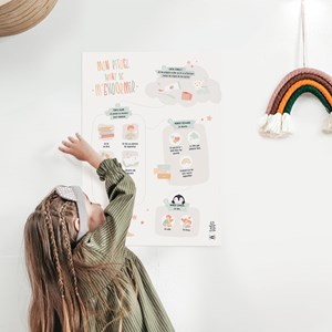 Poster rituel du coucher - routine