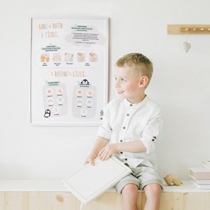 Affiche en route pour l’école – aider son enfant à s’épanouir à l’école