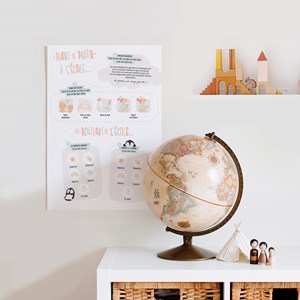 Affiche en route pour l’école – aider son enfant à s’épanouir à l’école