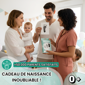 2 kit d'empreinte pour main et pied bébé