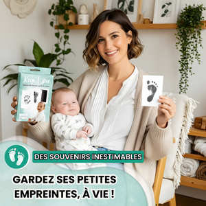 3 kit d'empreinte pour main et pied bébé