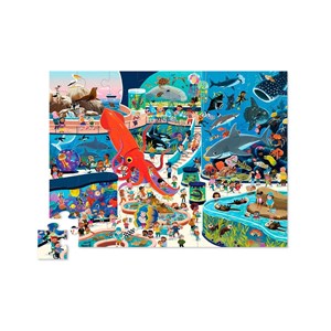 Puzzle crocodile creek bleu