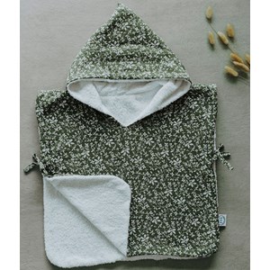 Poncho de bain fougère