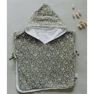 Poncho de bain fougère