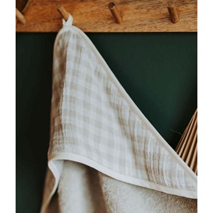 Cape de bain vichy galet