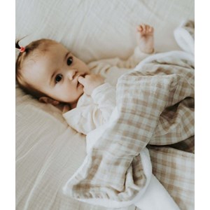 Couverture vichy galet