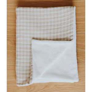 Couverture vichy galet