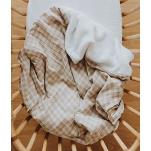 Couverture vichy galet