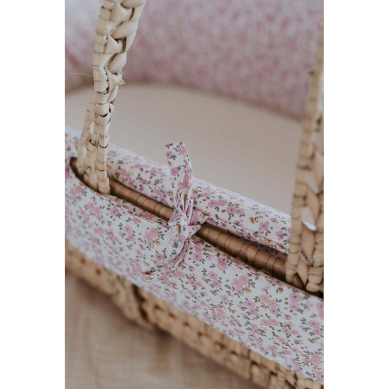 Couffin lilas (Manufacture des bébés français) - Image 1