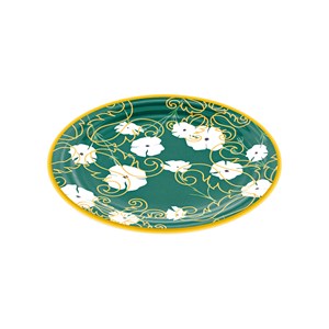 Lot de 6 assiettes à dessert en mélamine