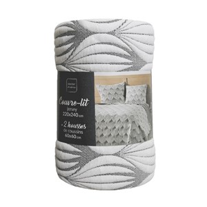 Couvre-lit 2 personnes matelassé 220x240