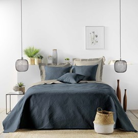 Couvre-lit 2 personnes matelassé 220x240