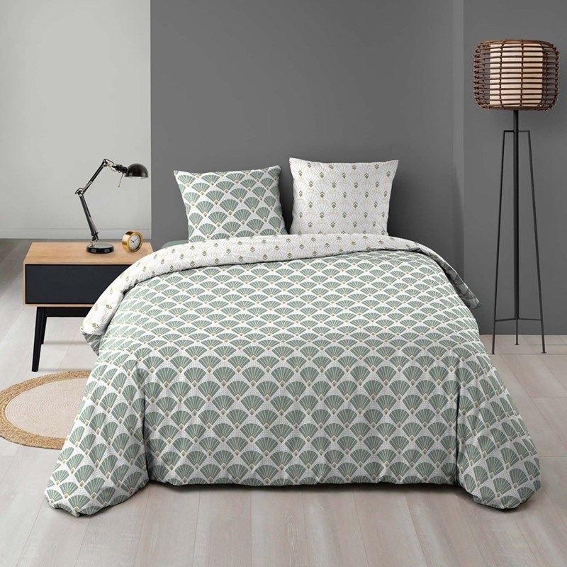 Douceur d'intérieur - Housse de couette 240x220 + 2 taies dian