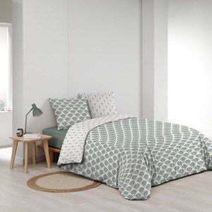 Housse de couette 240x220 + 2 taies dian
