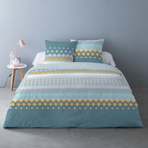 Housse de couette 240x220 elki + 2 taies