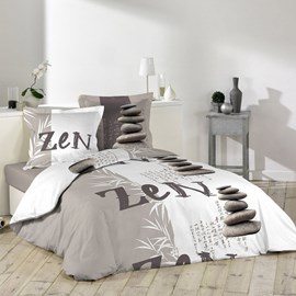 Housse de couette 240x220 + 2 taies gale