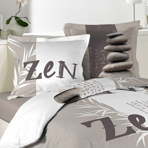 Housse de couette 240x220 + 2 taies gale