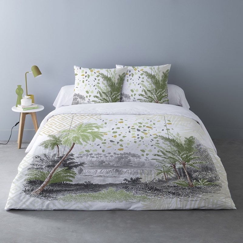 Dourev - Housse de couette 240x220 jersey + 2 tai