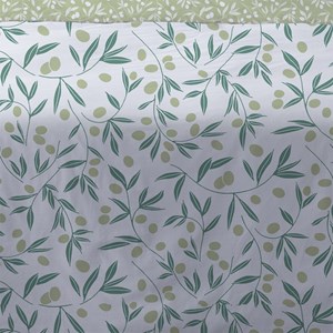 Housse de couette 240x220 misaki vert +
