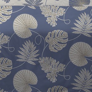 Housse de couette 240x220 olivia bleu +