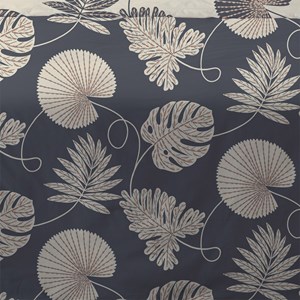 Housse de couette 240x220 olivia gris +