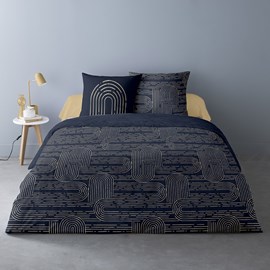 Housse de couette 240x220 remi + 2 taies