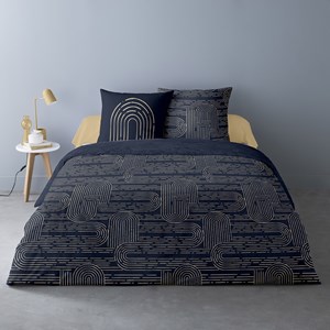 Housse de couette 240x220 remi + 2 taies
