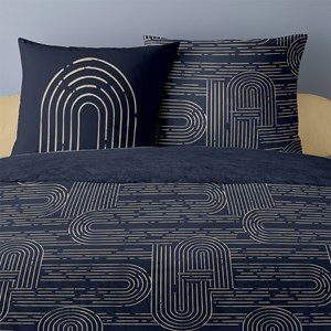Housse de couette 240x220 remi + 2 taies
