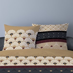 Housse de couette 240x220 selim + 2 taie