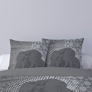 Housse de couette 240x220 suki + 2 taies