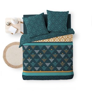 Housse de couette 240x220 + 2 taies tria