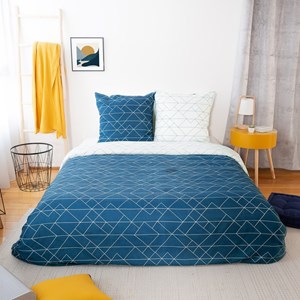 Housse de couette 260x240 + 2 taies
