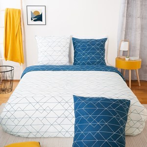 Housse de couette 260x240 + 2 taies