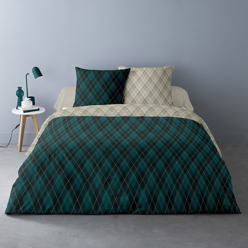 Dourev - Housse de couette 260x240 nahor + 2 taie