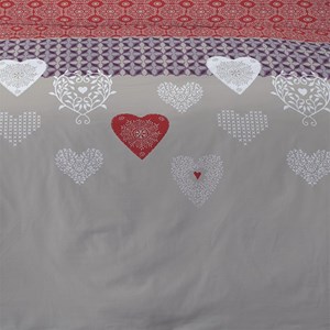 Housse de couette 260x240 naty + 2 taies