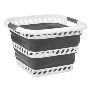 Panier à linge rétractable 40l