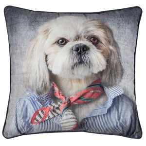 Coussin 45x45 cm bradford chien
