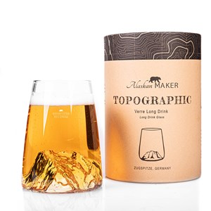Verre design topographic : zugspitze
