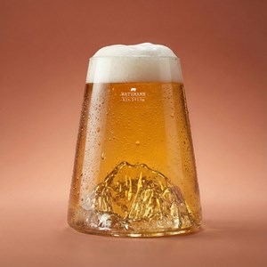 Verre design topographic : watzmann