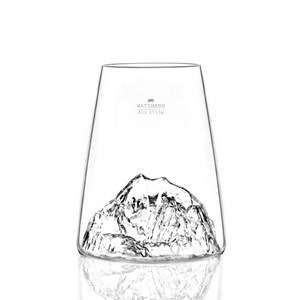 Verre design topographic : watzmann