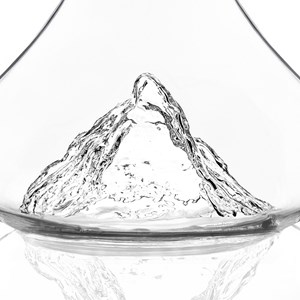 Carafe à vin topographic : matterhorn