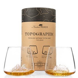 Set 2 verres tre cime & monte rosa