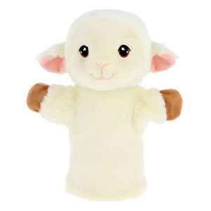 Marionnette mouton 27cm 100% recyclée